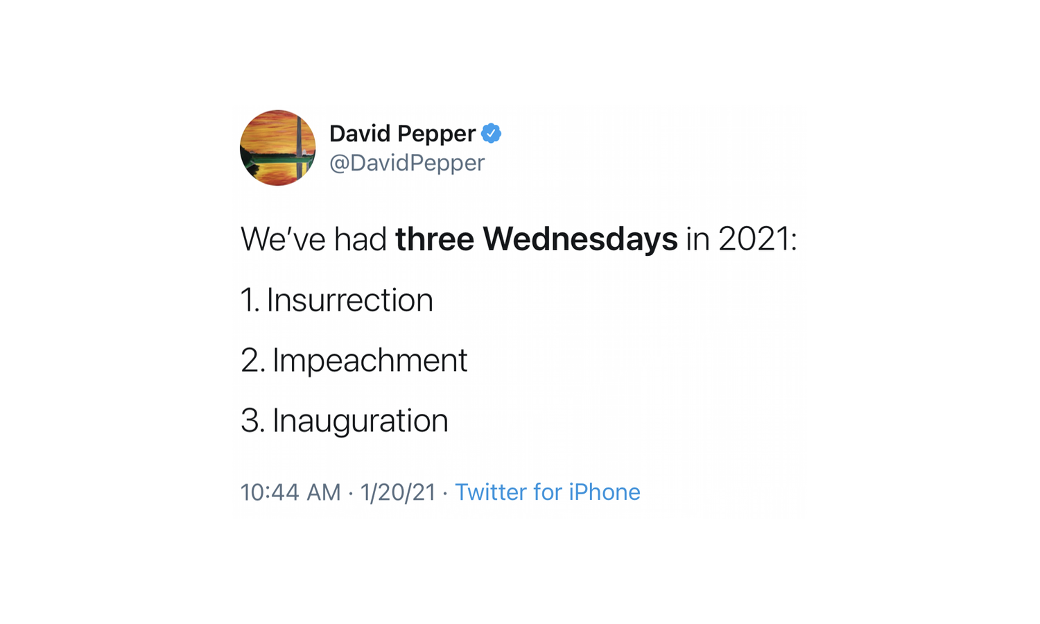 The Transition Of Power Is Complete … What’s Next? COVID, Accountability, and Appointments